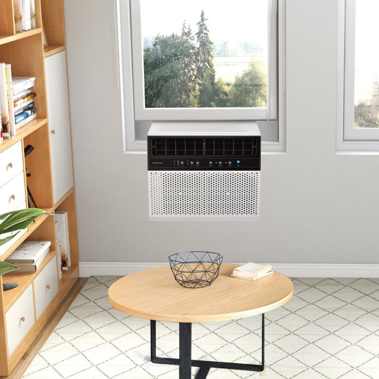 Dual BTU Window AC – 10k/12k with Remote