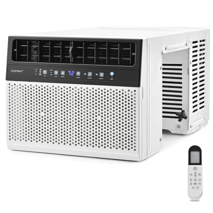 Dual BTU Window AC – 10k/12k with Remote