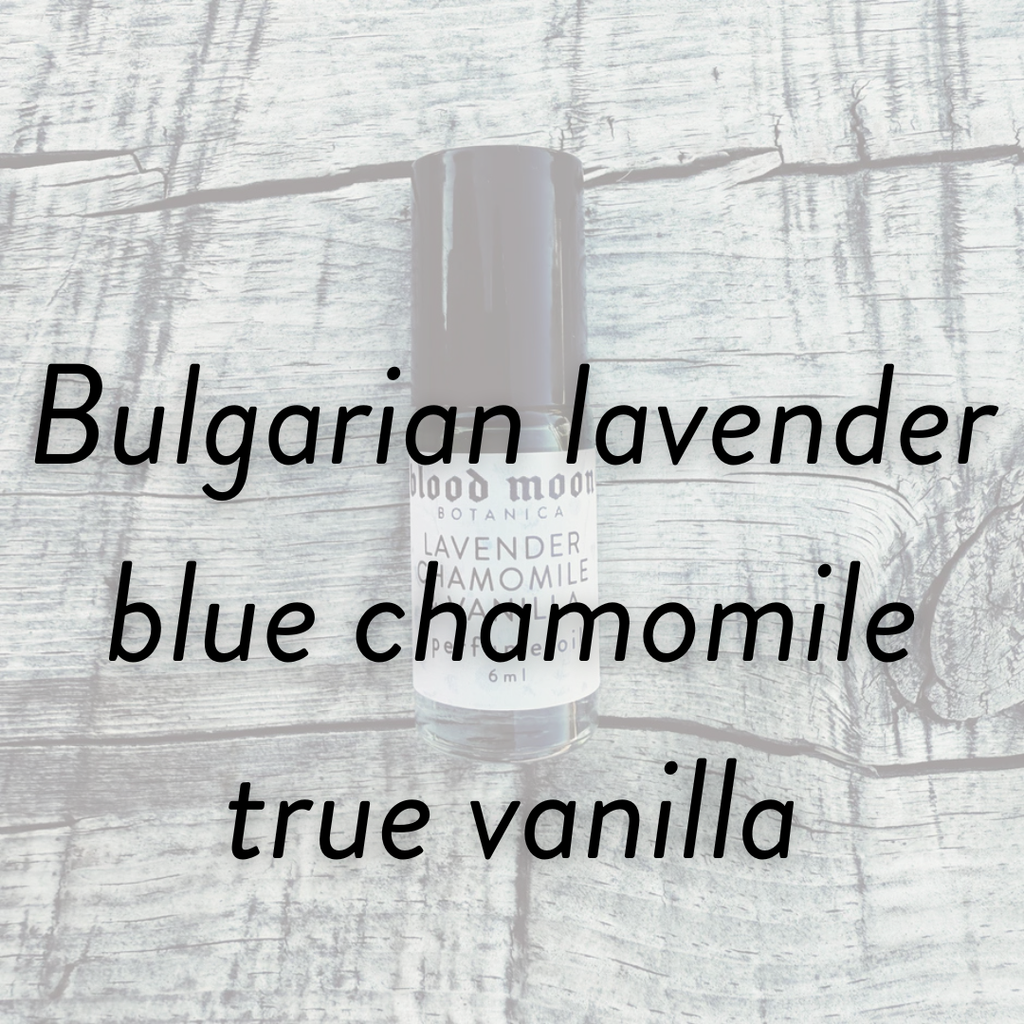 Lavender Chamomile & Vanilla Perfume Oil