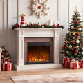 18/23/26 Inch 1500W Electric Fireplace Insert with Remote Control-18 inches