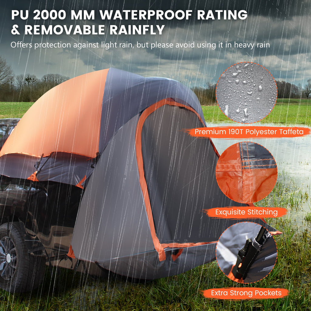 2 Person Portable Pickup Tent with Carry Bag-S