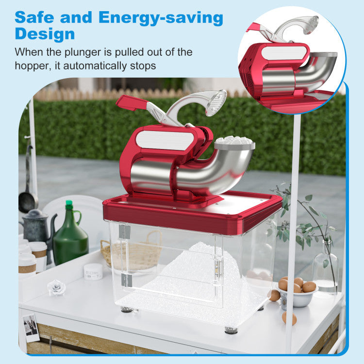 300W Commercial Ice Crusher with Dual Blades