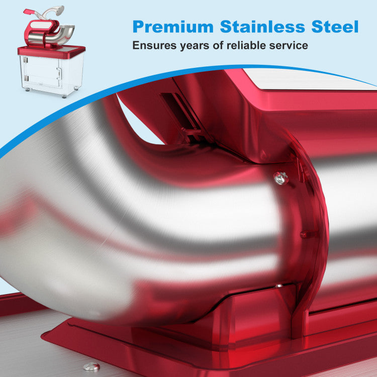 300W Commercial Ice Crusher with Dual Blades