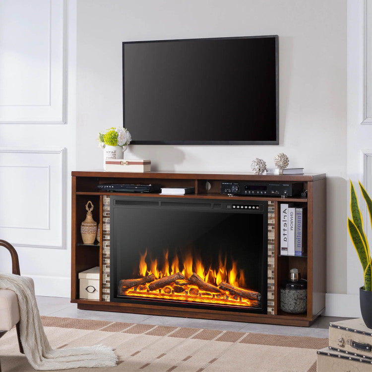 34/37" Recessed Electric Fireplace