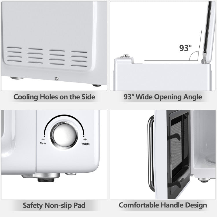 700W Microwave with 5 Power Levels