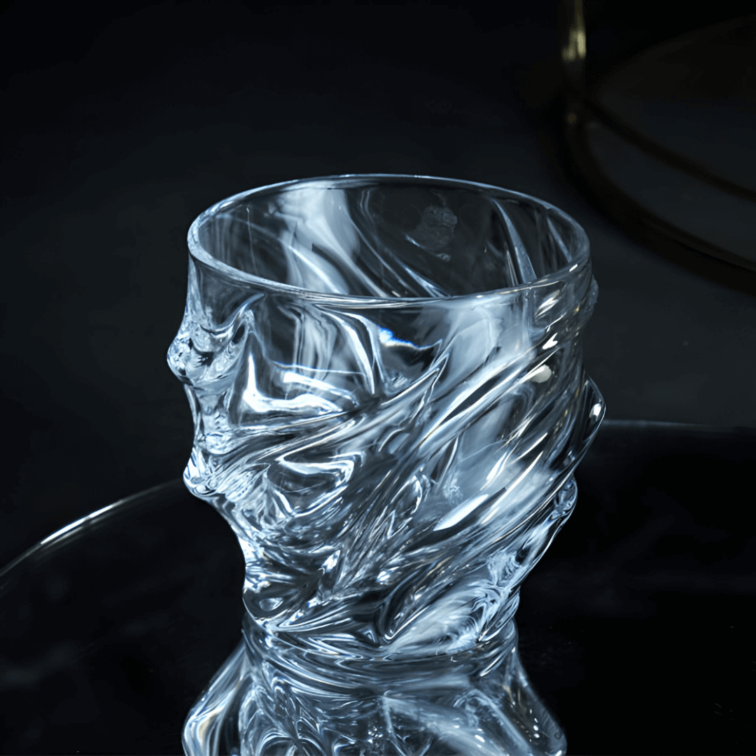 Nami Japanese Crystal Whisky Glass
