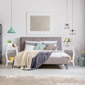 Set of 2 Accent Side Tables with Shelf