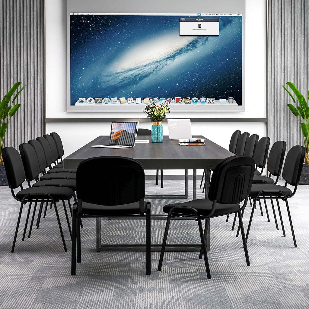 5 Pieces Elegant Conference Office Chair Set for Guest Reception-Set of 5
