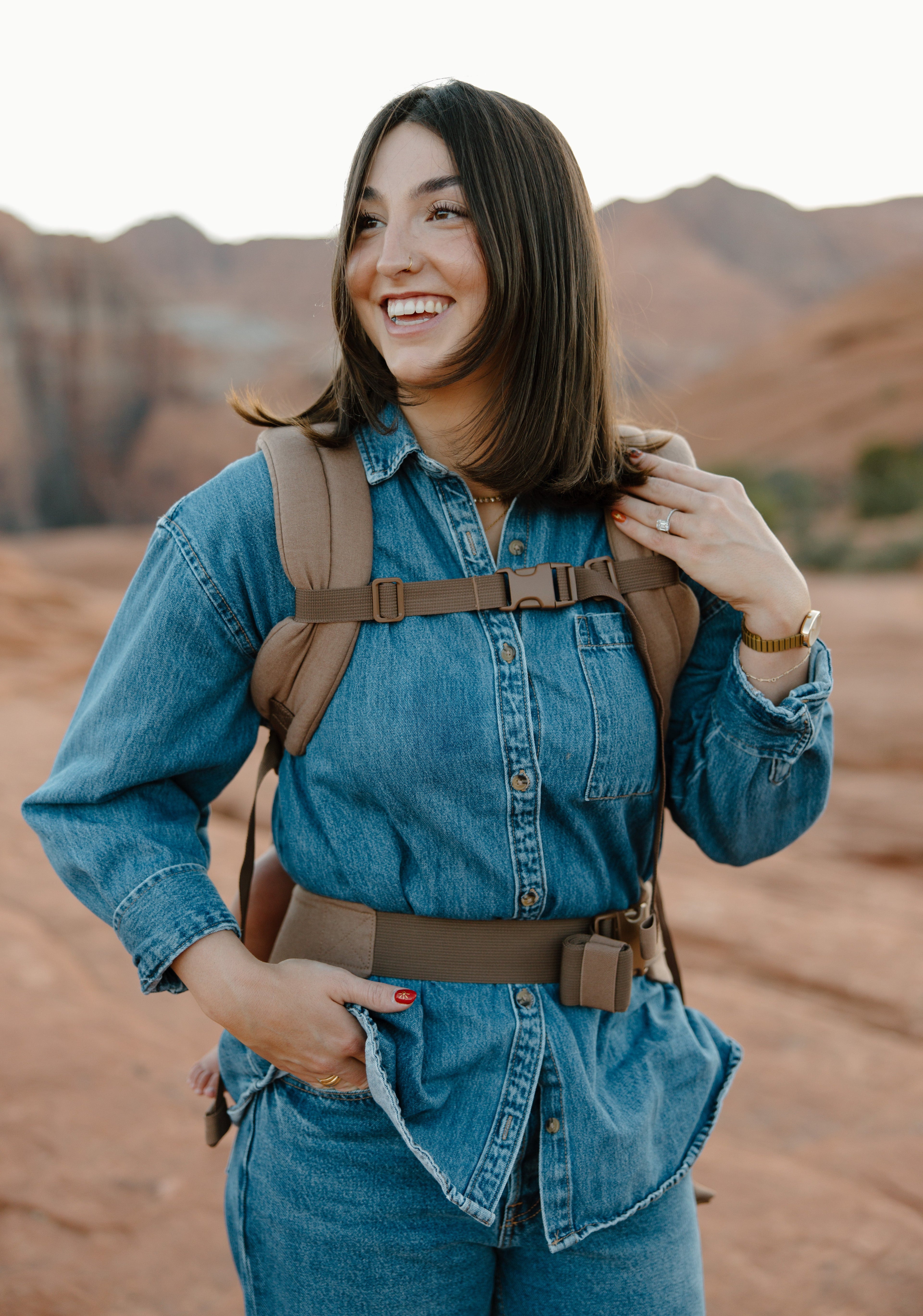 Coco Desert - Baby Carrier With A Pocket ✨In stock 6/15✨