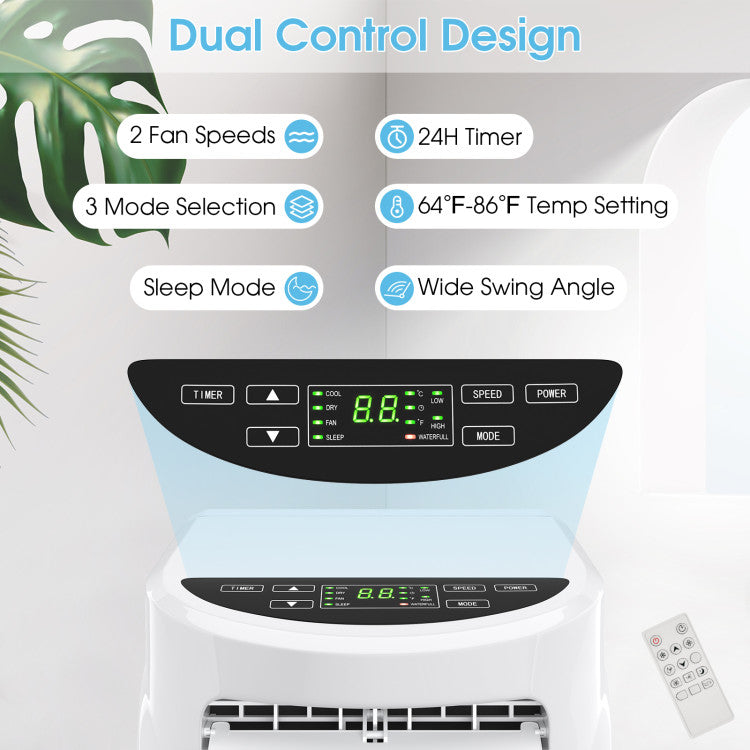 8K BTU AC with Dehumidifier & Sleep