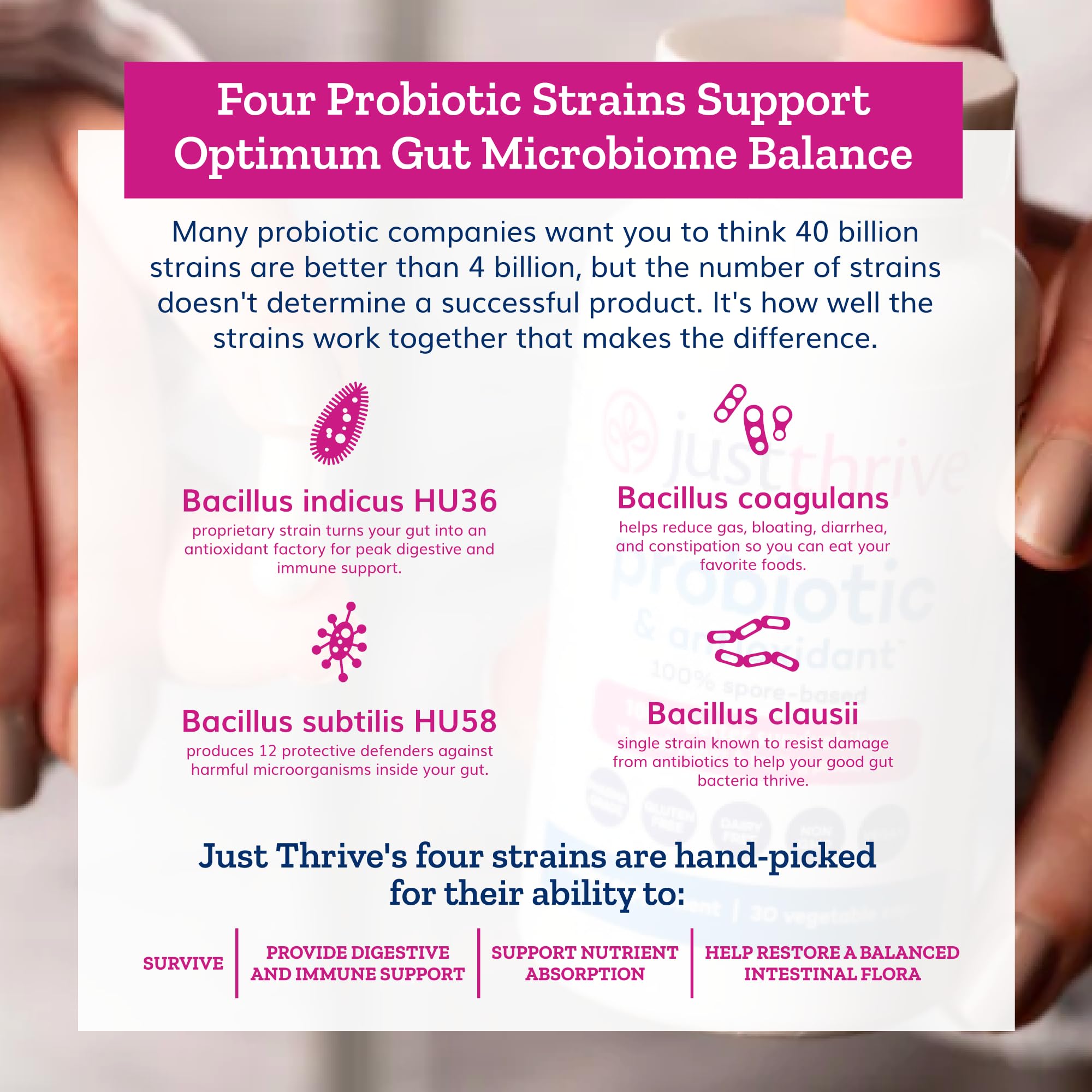 Just Thrive Probiotic & Antioxidant