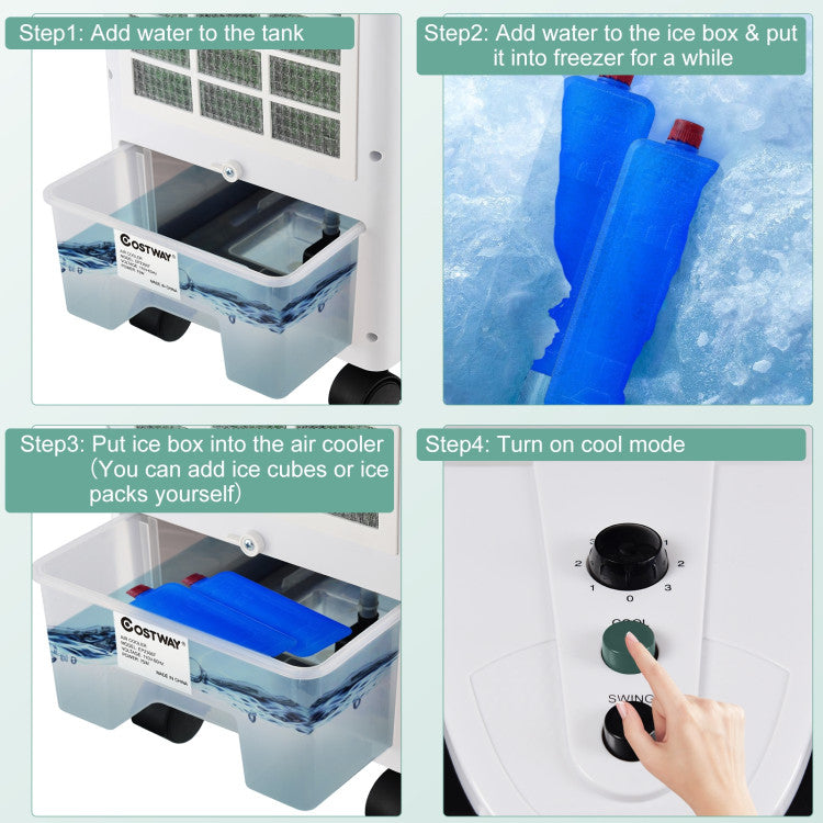 Indoor 3-in-1 Air Cooler