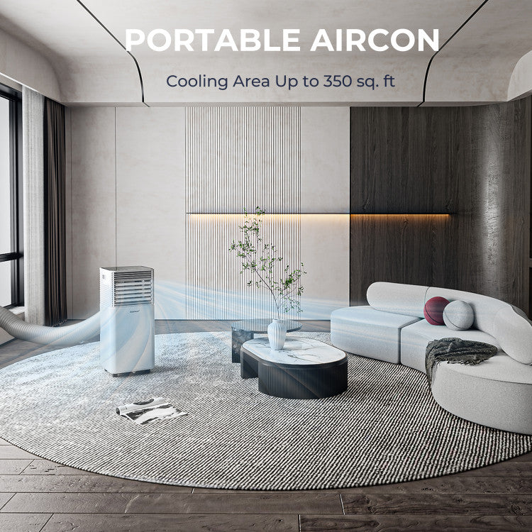 Portable AC with Fan & Dehumidifier