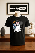 Booorrraacha Lady Drunk Ghost Drink Halloween Boracha Graphic Tee Shirt