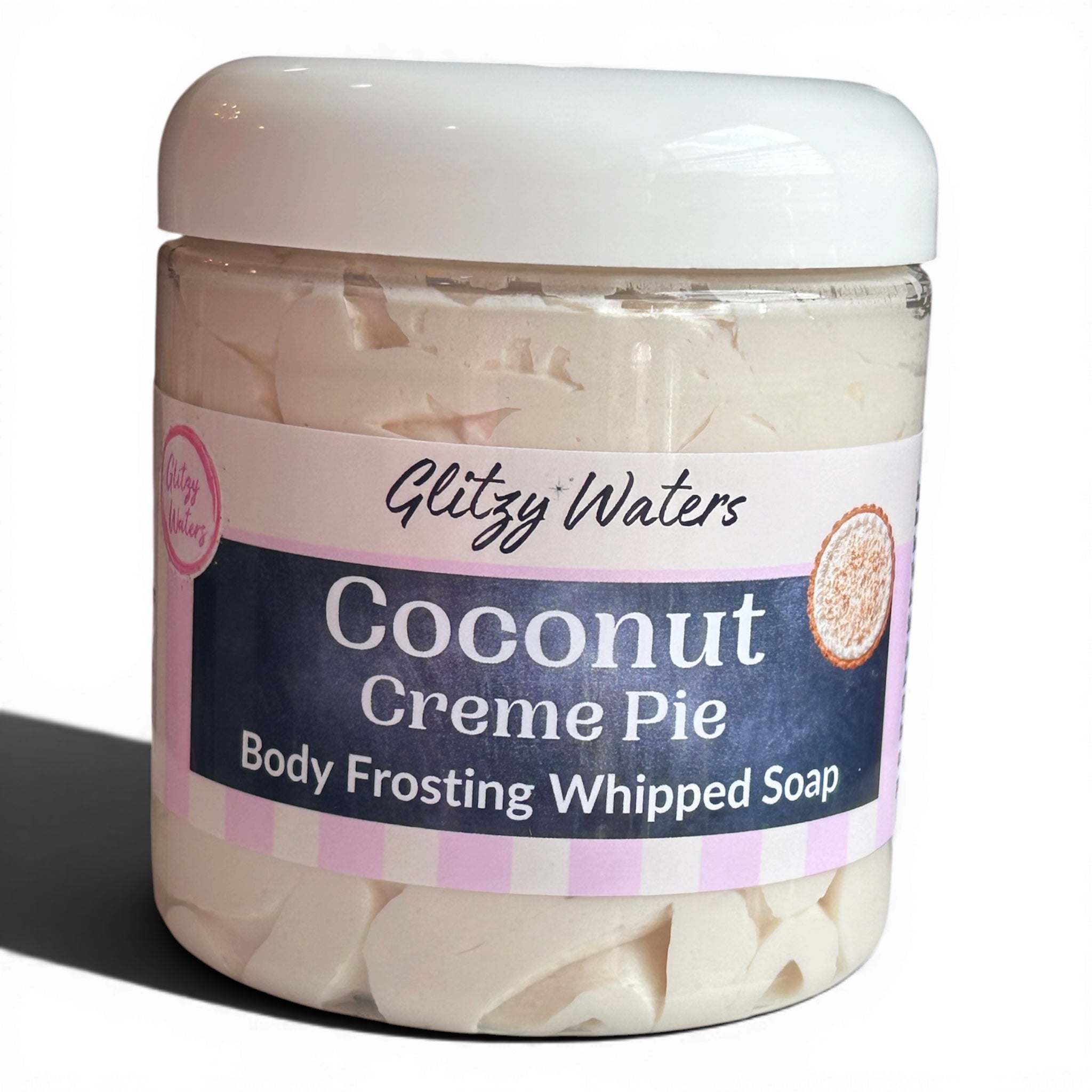 Coconut Crème Pie  Body Frosting Whipped Soap
