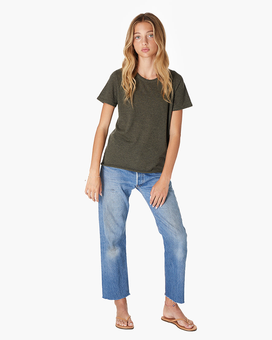 Cashmere Classic Tee - Moss