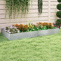 6-Pack 20 FT Galvanized Metal Landscape Edging for Lawn