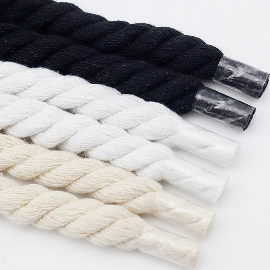 Solid Color ‘Bold Twist Shoe Laces
