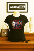 Just a Girl Who Loves Horror Movies 1 Horror Terror Halloween Graphic Tee Shirt