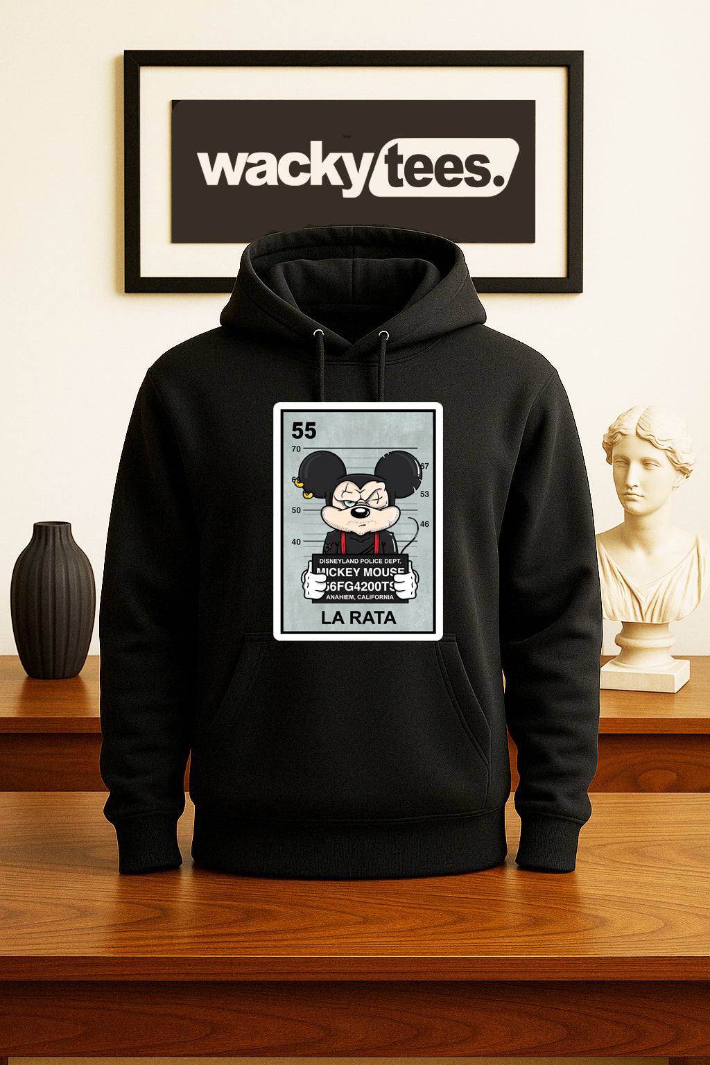 La Rata Disneyland Loteria The Rat Mexican Bingo Graphic Tee Shirt
