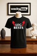 Leg Rests Arrows Funny Adult Humor Graphic Tee Shirt