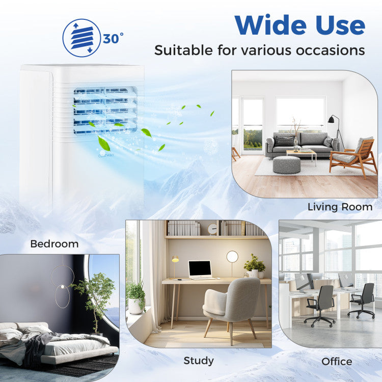 3-in-1 Portable AC, 8000/9000 BTU