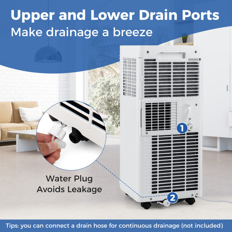 8000/9000 BTU 3-in-1 Portable AC