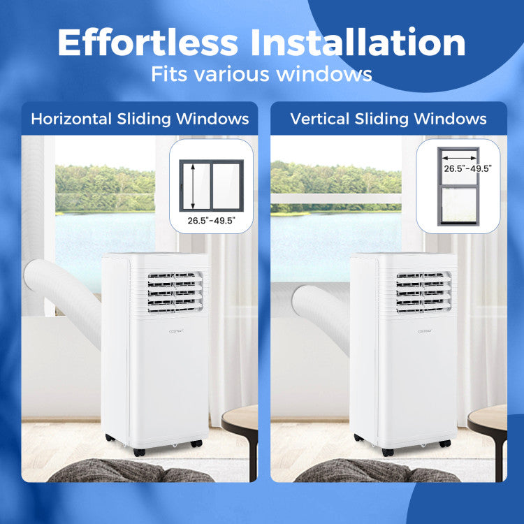 8000/9000 BTU 3-in-1 Portable AC