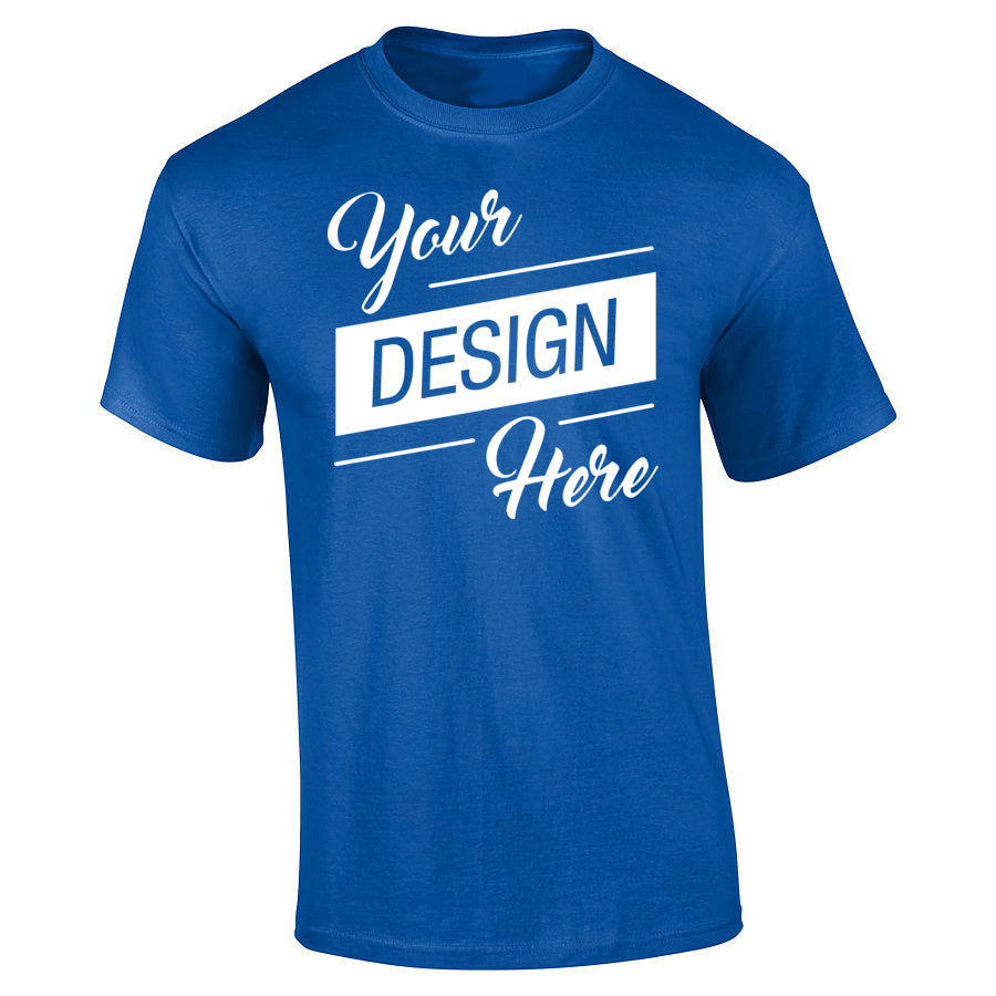 Your Custom Design - Digitally Printed on our Premium Ringspun Shirts