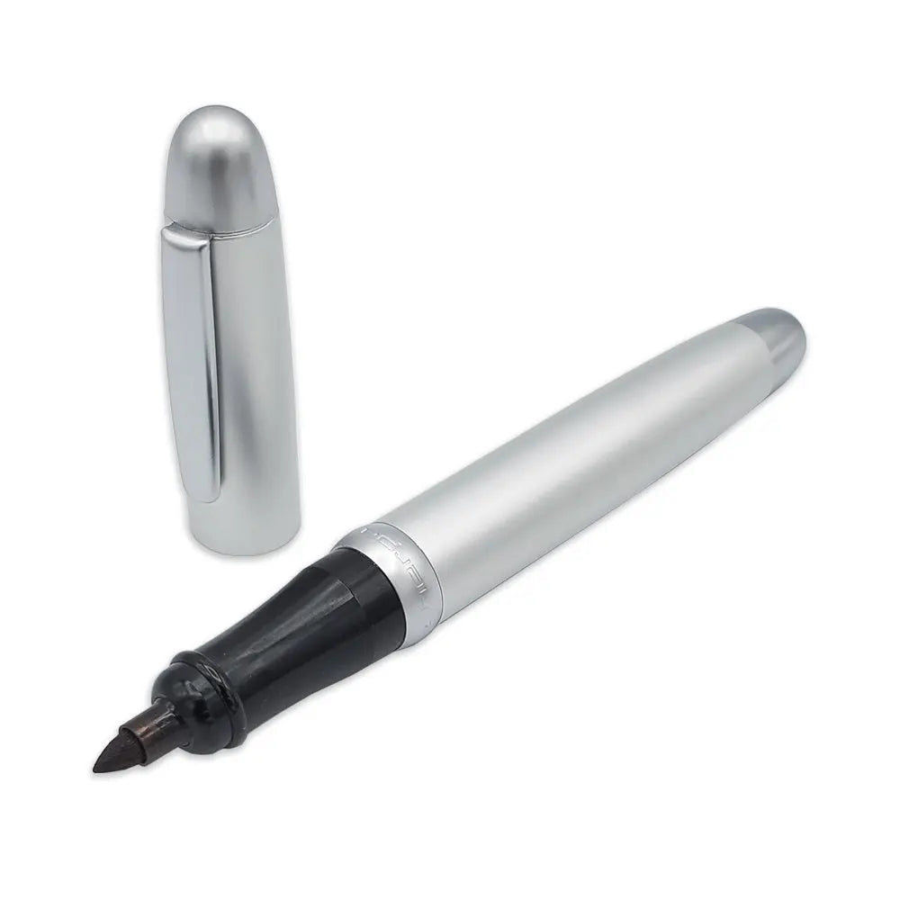 Sherpa Pen Aluminum Classic Au-Naturale Silver Pen/Sharpie Marker Cover