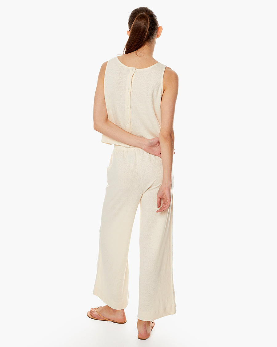 Brise d'été Tank - Ivory