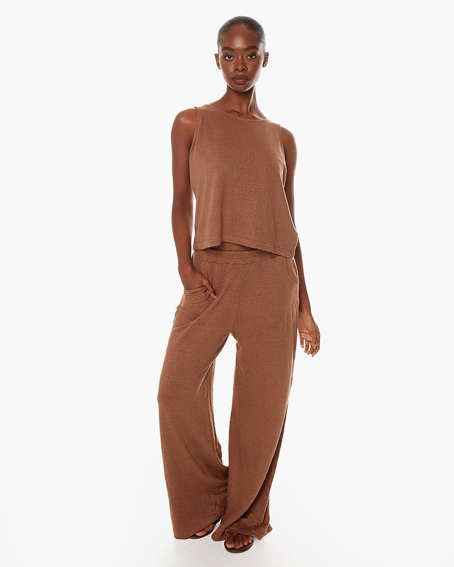 Brise d'été Pant - Mocha