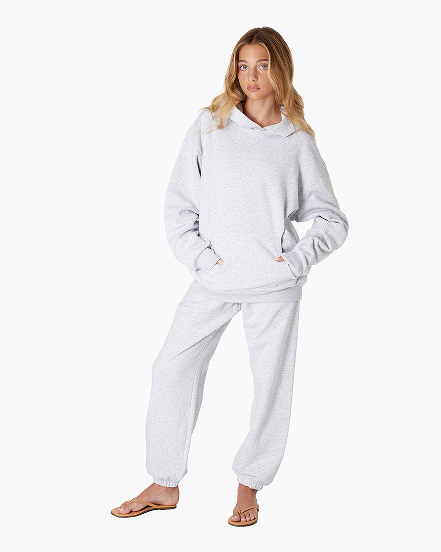 Air Whipped Hoodie - Heather Grey