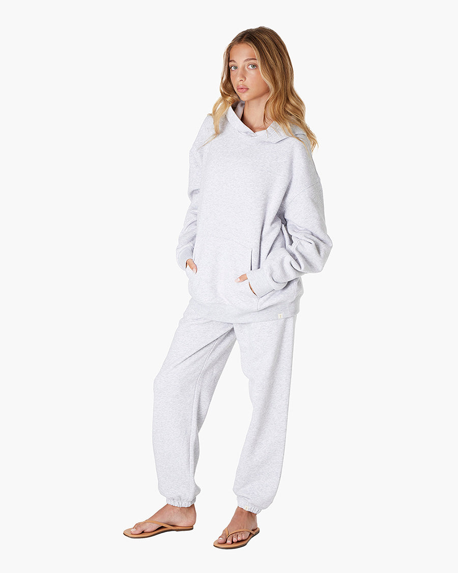 Air Whipped Hoodie - Heather Grey
