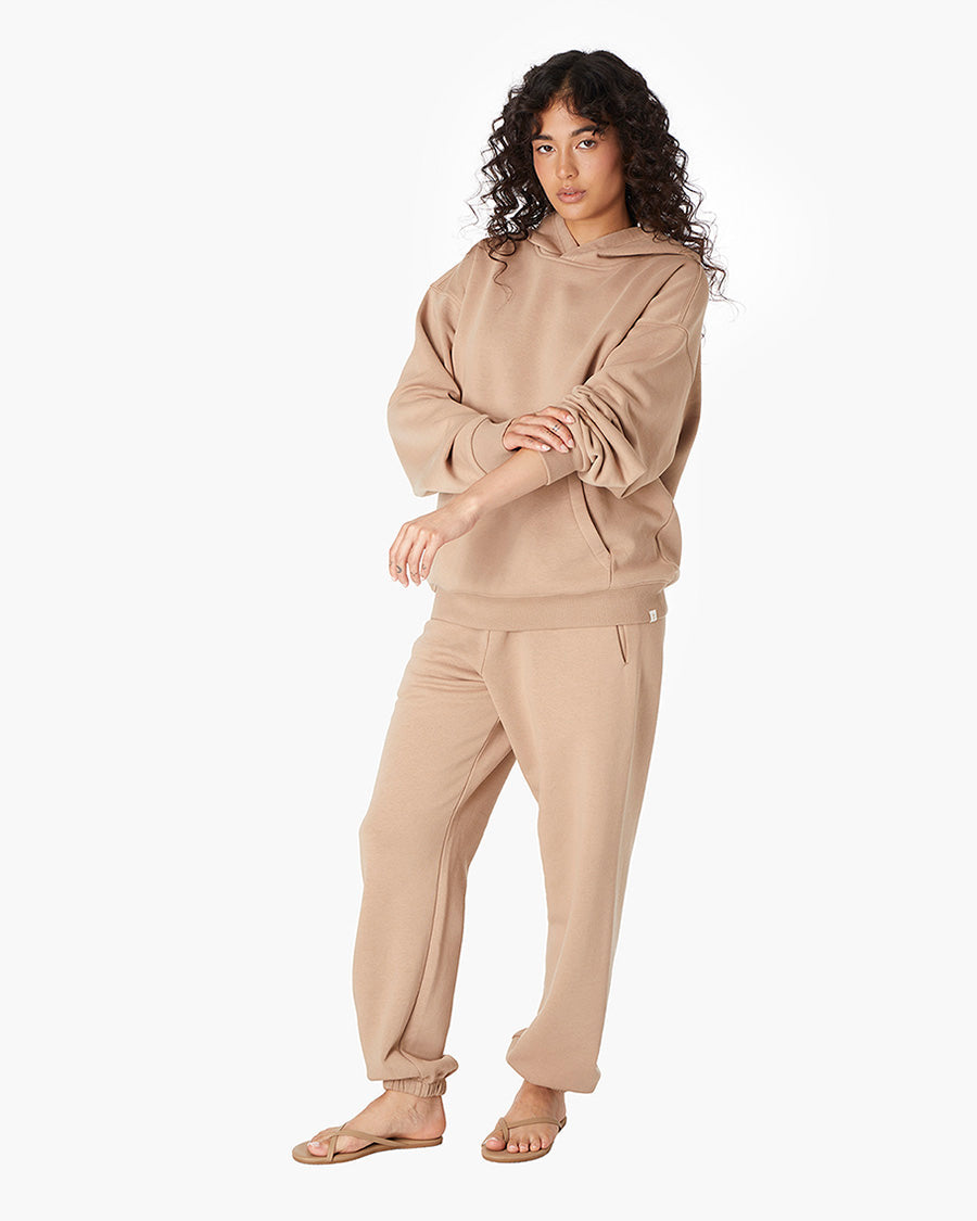 Air Whipped Hoodie - Camel
