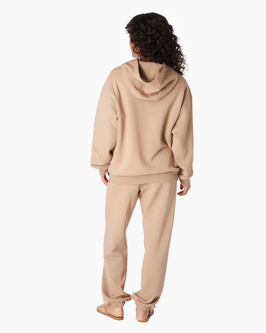 Air Whipped Hoodie - Camel