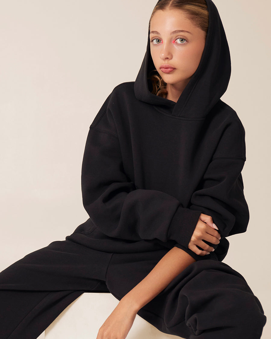 Air Whipped Hoodie - Black