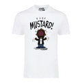 Mustard Kendrick Meme White Not Like Funny Graphic Tee Shirt