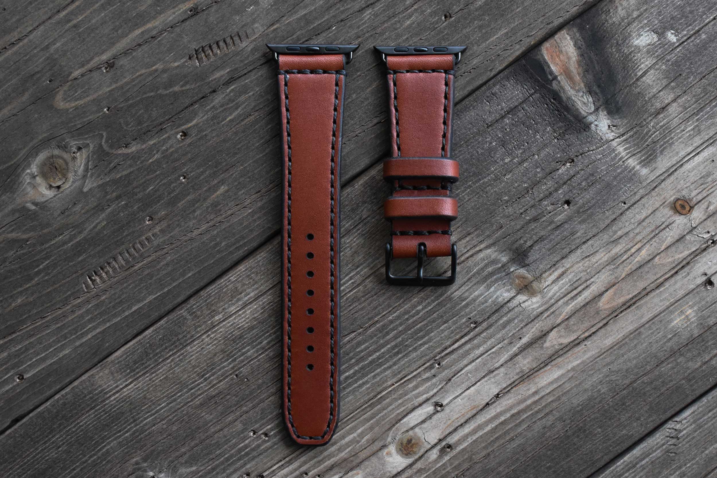 Apple Watch Strap - Medium Brown