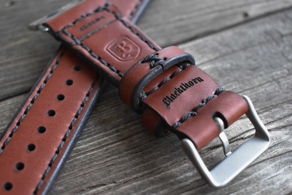 Apple Watch Strap - Medium Brown