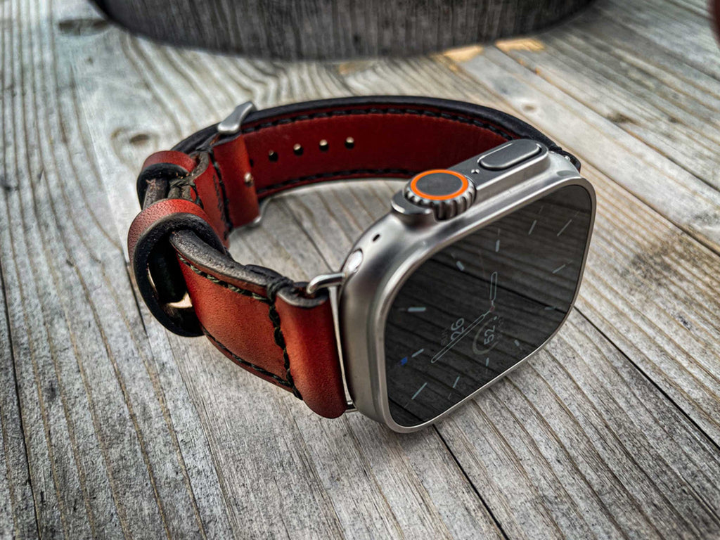 Apple Watch Strap - Medium Brown