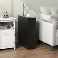 Black Bathroom Cabinet Space Saver Storage Organizer-Black