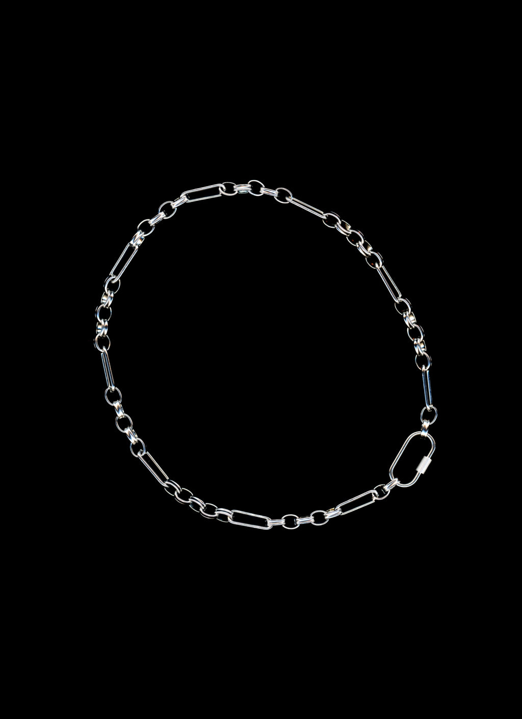 classic carabiner necklace