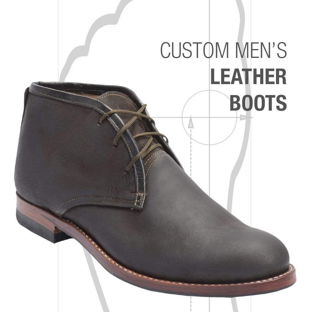 Custom Handmade Leather Chukka Boots