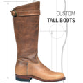 Custom Tall Leather Boots for Women – Perfect Calf Fit & Wide Feet