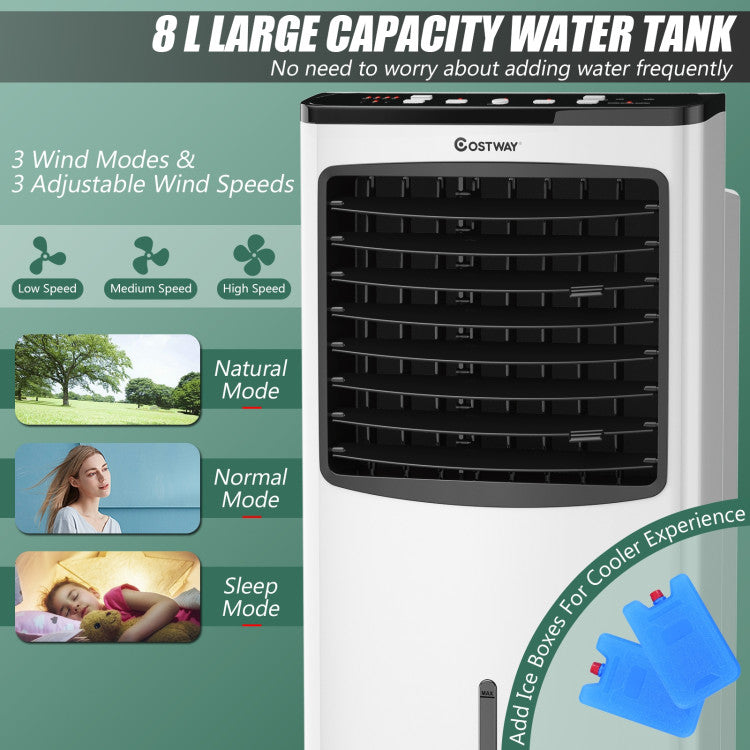 3-in-1 Portable Air Cooler with Remote