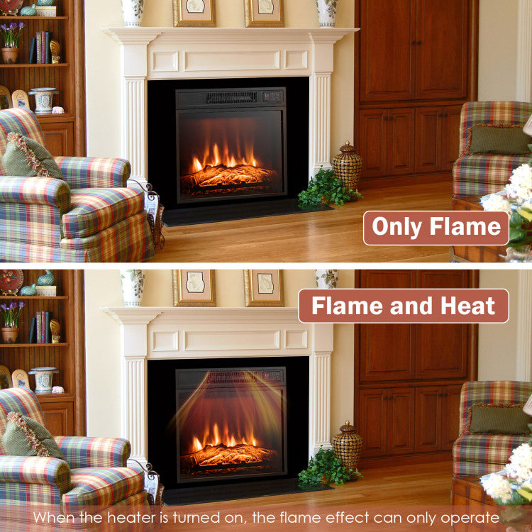 18/23" Electric Insert with Adjustable Flame