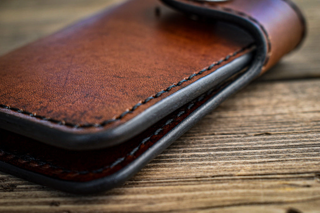 THE GALWAY: Vertical Snap Wallet - Flying Eagle Quarter Dollar
