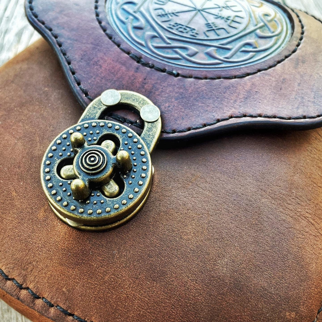 THE BRIGID - Crossbody Bag w/Vegvisir