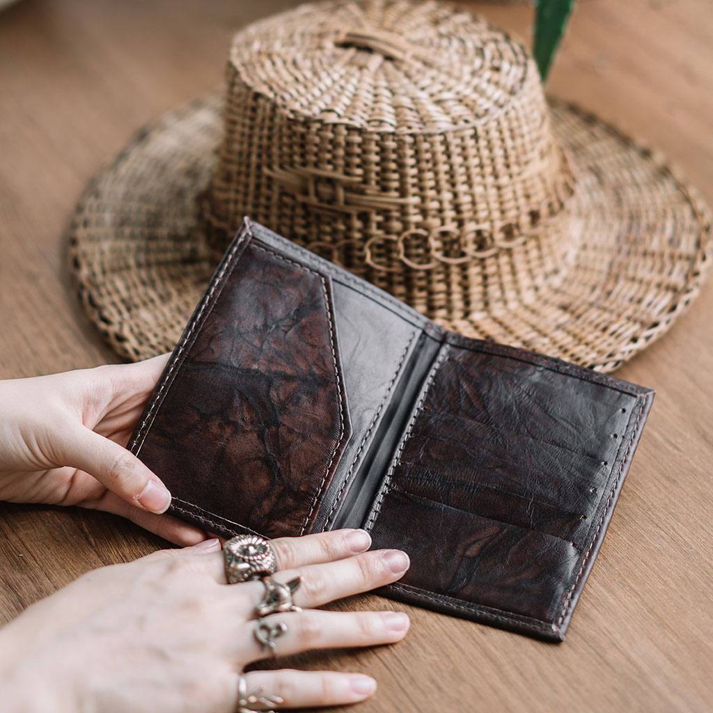 Leather Passport Wallet